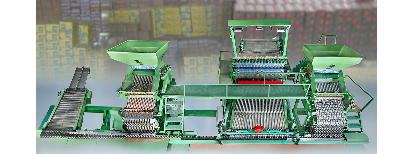 Matchbox Making Machine Front View